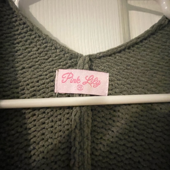 Pink Lily Cardigan NWOT - Picture 2 of 5